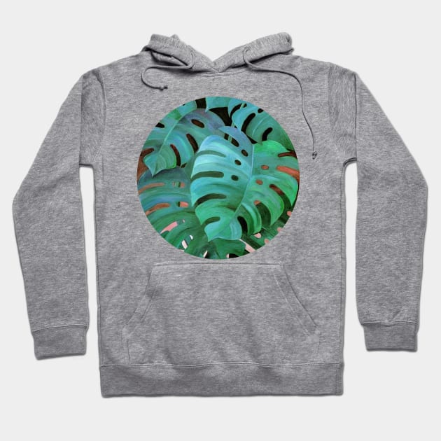 Monstera Love Hoodie by micklyn